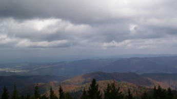 Panorama z Radziejowej w kierunku pnocnym