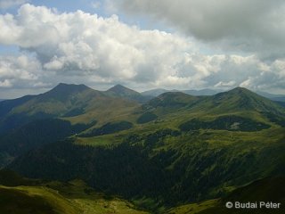 Gwna gra Gr Rodniaskich widziana z Vf. Rebra