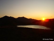 Zachód Słońca podziwiany z Muntele Cailor