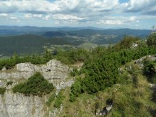 Widok z Malego Rozsutca na pnoc