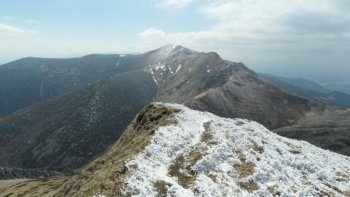 Widok z Pekelnika na Mal Kriv