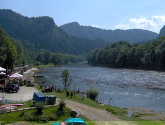 Widok na Dunajec ze Szczawnicy