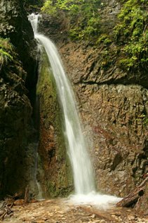 Wodospady w wąwozie Veľký Kyseľ (2)