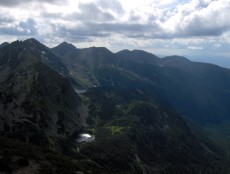 Widok z Woowca na sowackie Tatry Zachodnie