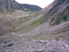 Szlak na Przełęcz Krzyżne z Doliny Pańszczyca