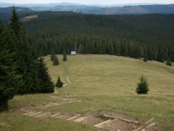 Zejcie z Gsiej Szyi na Rusinow Polan