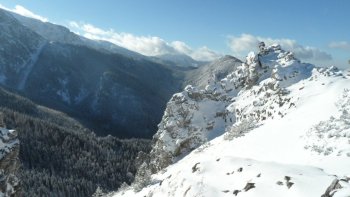 Widok z Sarniej Skay na zachd