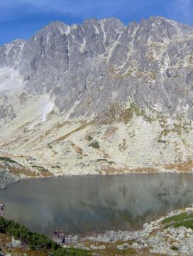 Widok na Gerlach znad Batyowieckiego Stawu