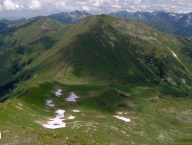 Widok w stron Pyszniaskiej Przeczy z podejcia na Byszcz