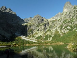 Panorama znad Zielonego Stawu Kiemarskiego