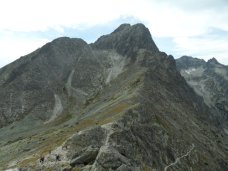 Widok z Rakuskiej Czuby na May Kiemarski Szczyt