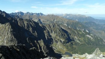 Widok z Jagnicego Szczytu na zachd