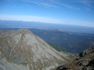 Widok z Banwki na Spalon