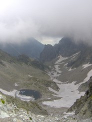 Widok z Lodowej Przeczy na Dolink Lodow