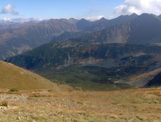 Widok z Brestowej na wschd, na Tatry Zachodnie