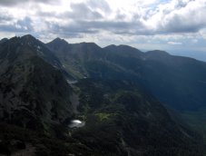 Widok z Woowca na sowackie Tatry Zachodnie