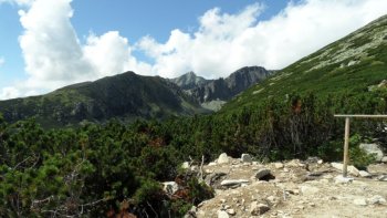 Widok z Soliska w kierunku Krywania