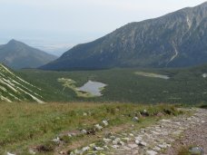 Widok z Wyniej Przeczy pod Kop Bielsk na Dolin Biaych Staww