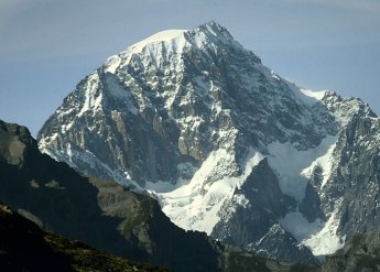 Widok na Mont Blanc — Dach Europy, od strony włoskiej