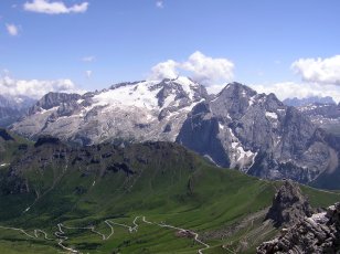 Marmolada — najwyższy szczyt Dolomitów