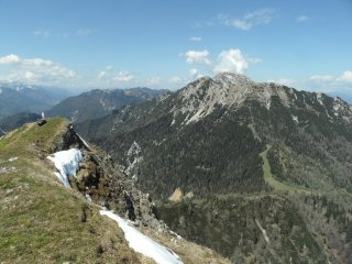 Kepa (2143 m n.p.m.) widziana z Dovkiej Baby (1891 m n.p.m.)