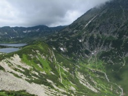 Widok ze wistowej Czuby na Dolin Piciu Staww Polskich
