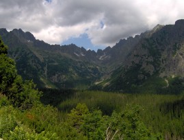 Widok z Doliny Miguszowieckiej na pikn Dolin Zomisk