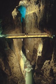 Most w jaskiniach Škocjanske jame